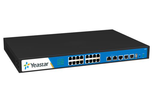 My PBX U510 Conmutador IP empresarial avanzado SIP / IAX2 montable en rack 19" 1U.
