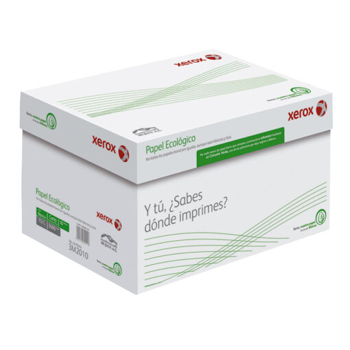 PAPEL XEROX BOND ECOLOGICO CARTA BLANCURA 93% C/5000 (VERDE)